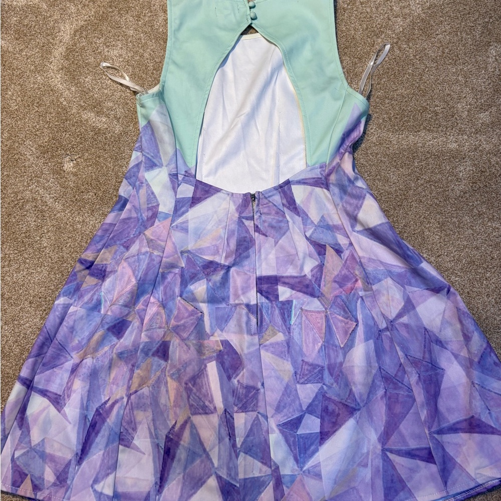 Geometric Pattern Dress - Picture 2 of 5